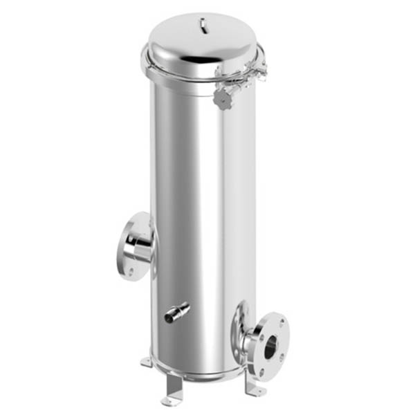 Municipal water filter cartridge housing