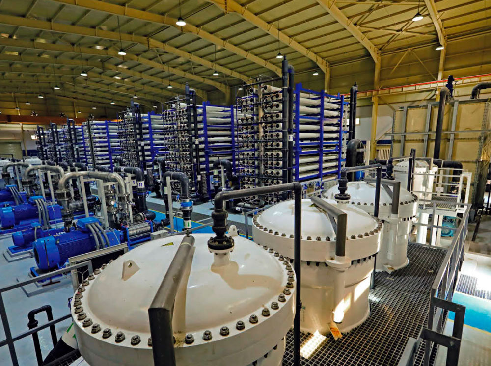 Seawater Reverse Osmosis plant