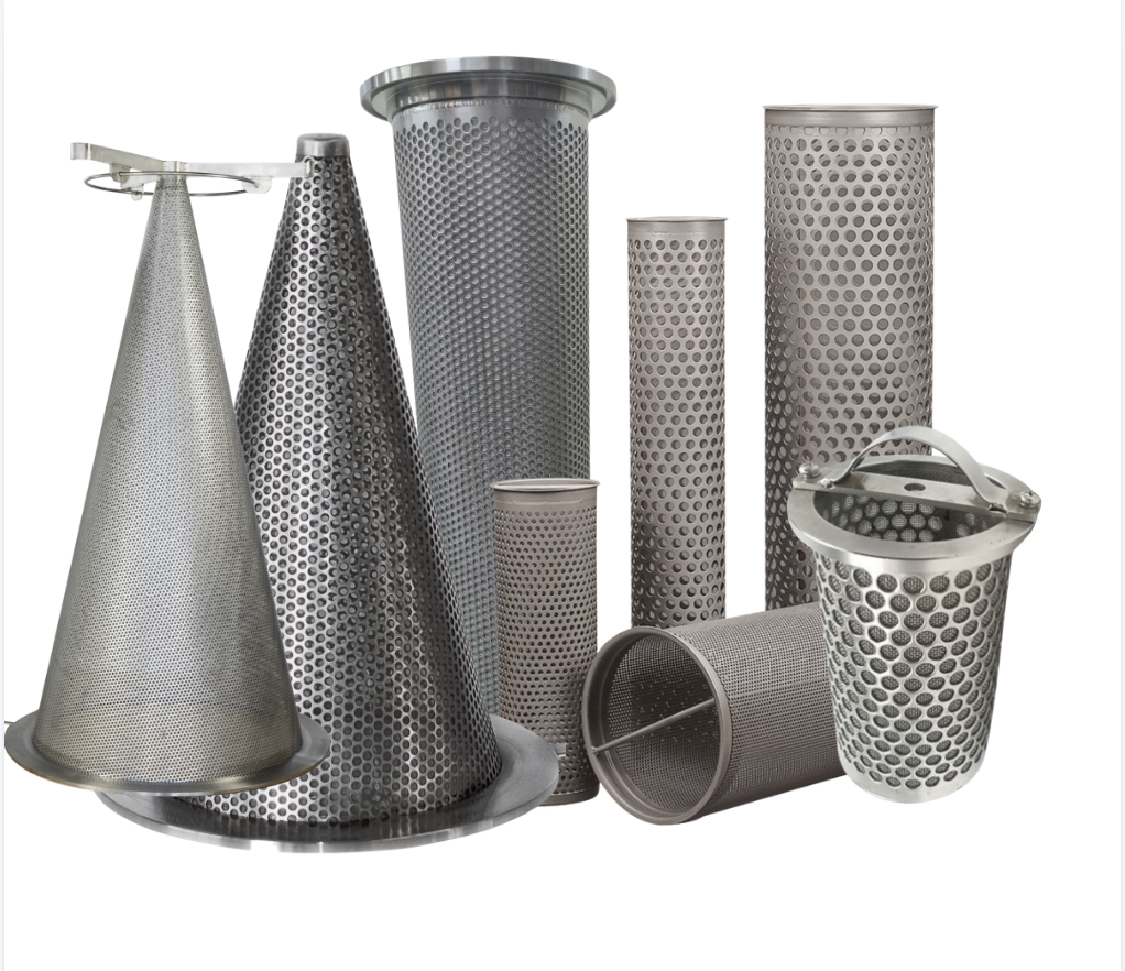 Conical Strainers vs. Basket Strainers k Filter