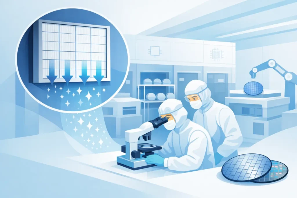 ULPA Filters for Semiconductor Cleanrooms