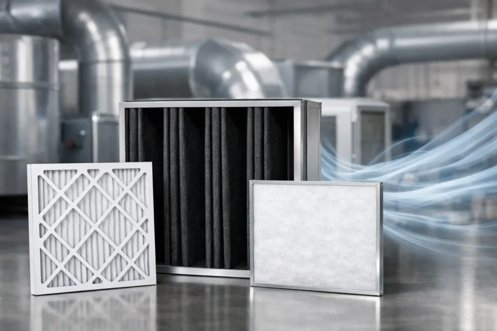 Commercial HVAC Filters for Airflow and IAQ