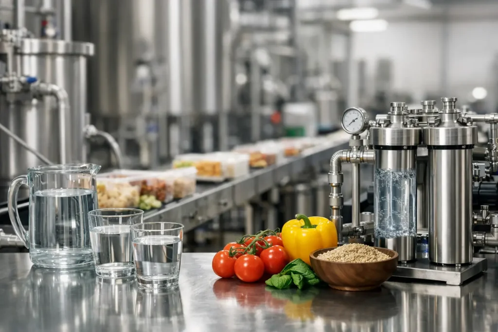 Food Water Filtration for Process Control