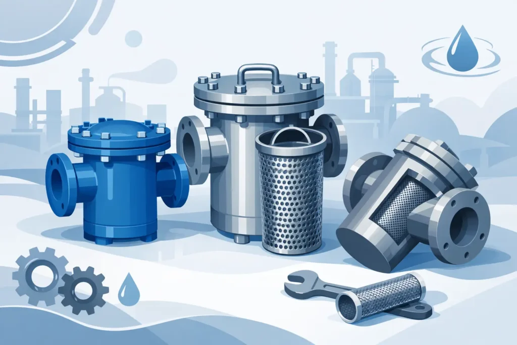 Industrial Basket Strainer Selection Guide