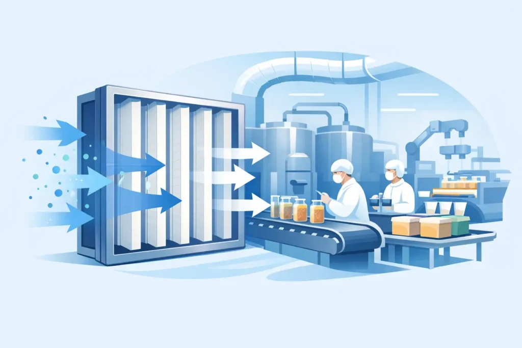 Sterile Air Filters for Food Processing Plants