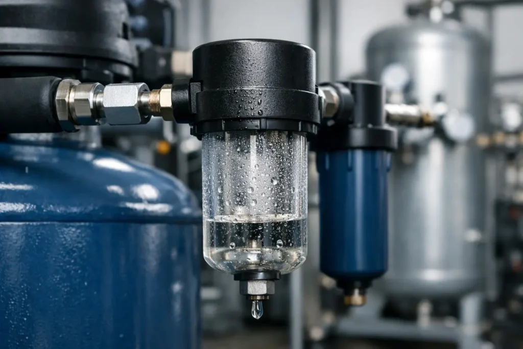 How to Remove Compressed Air Moisture Reliably