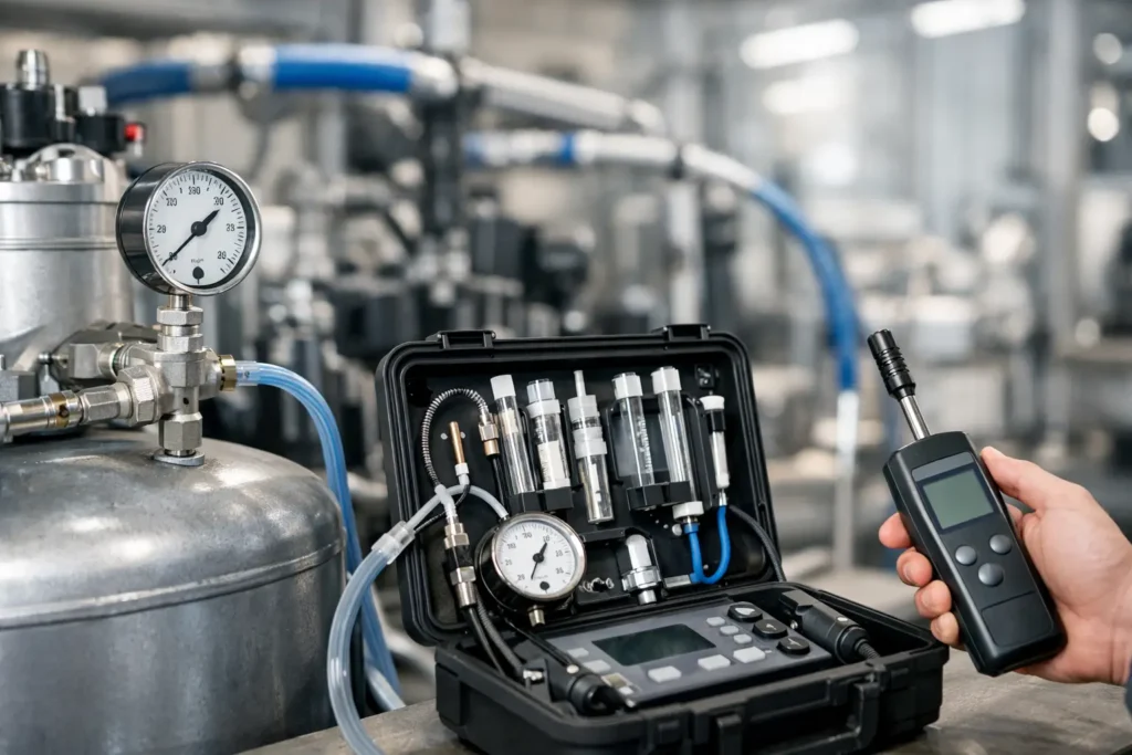 How to Test Compressed Air Quality in Plants