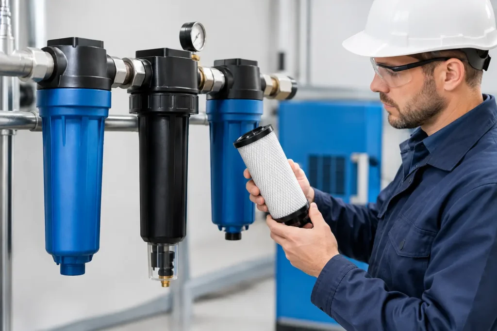 Compressed Air Coalescing Filter Selection