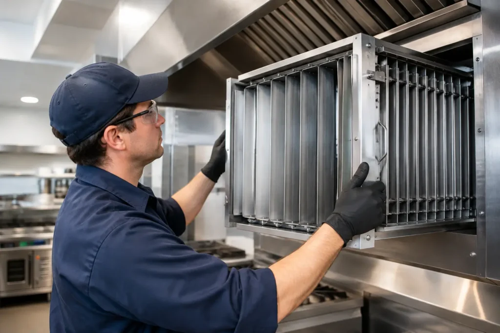 Kitchen Exhaust Electrostatic Precipitator Maintenance